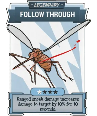 Follow Through - Legendary Perk Card