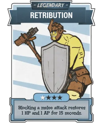 Retribution - Legendary Perk Card