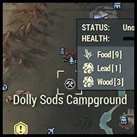 Dolly Sods Campground - Map Location