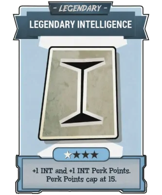 Legendary Intelligence - Legendary Perk Card